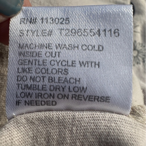 Pink brand cotton tee with butterfly print women’s size 1X - Picture 3 of 4